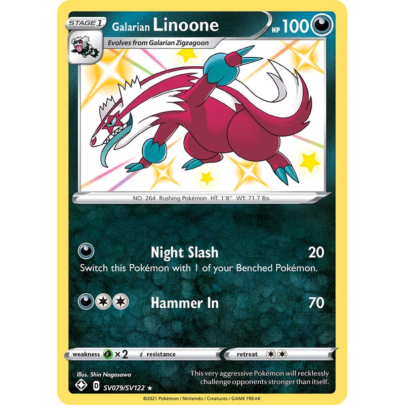Galarian Linoone (SV079/SV122) [Sword & Shield: Shining Fates]