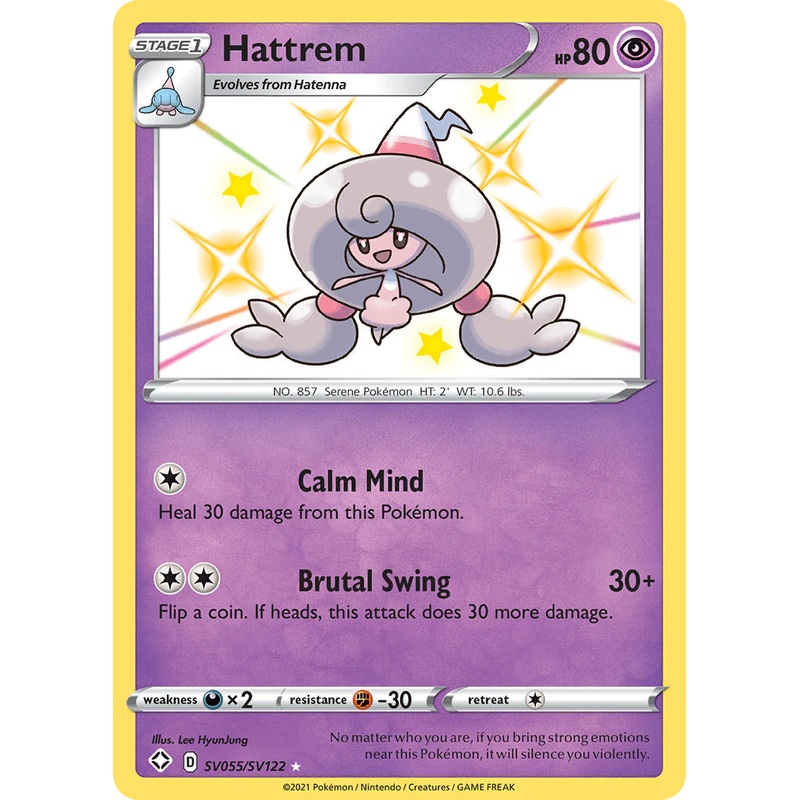 Hattrem (SV055/SV122) [Sword & Shield: Shining Fates]