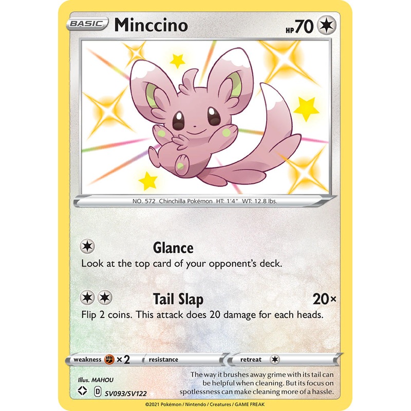 Minccino (SV093/SV122) [Sword & Shield: Shining Fates]