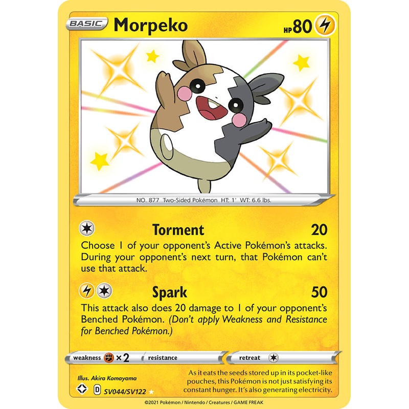 Morpeko (SV044/SV122) [Sword & Shield: Shining Fates]