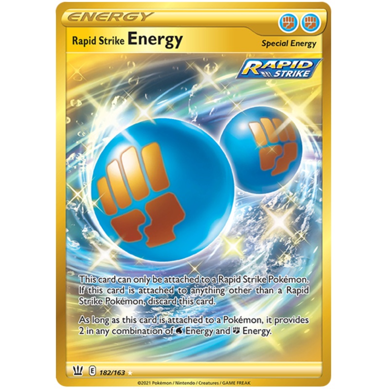 Rapid Strike Energy (182/163) [Sword & Shield: Battle Styles]