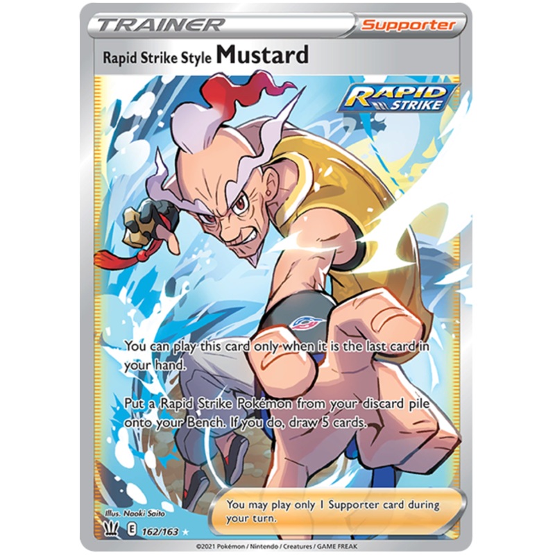 Rapid Strike Style Mustard (162/163) [Sword & Shield: Battle Styles]