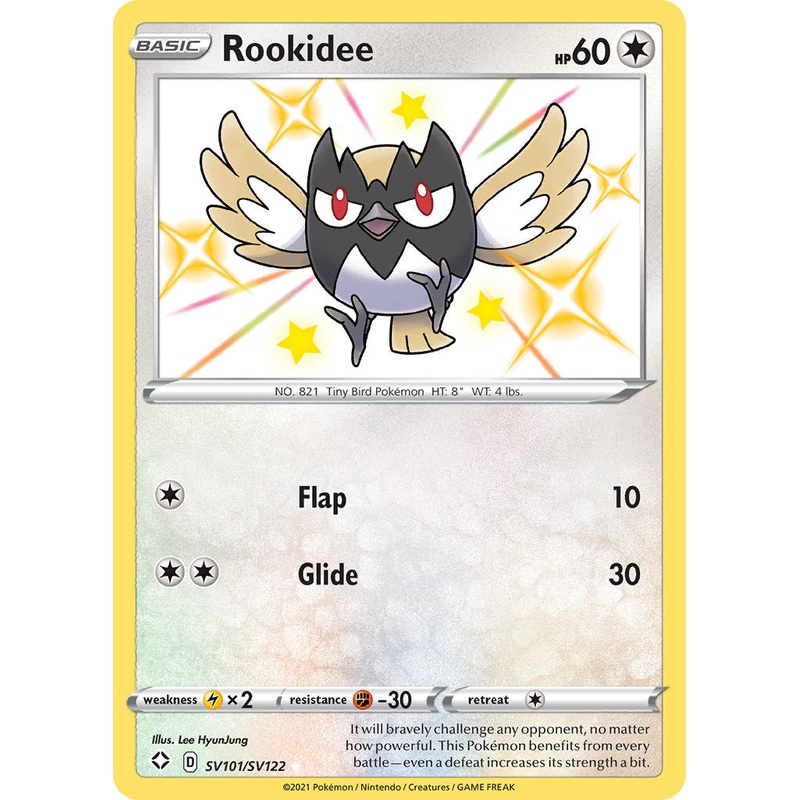 Rookidee (SV101/SV122) [Sword & Shield: Shining Fates]