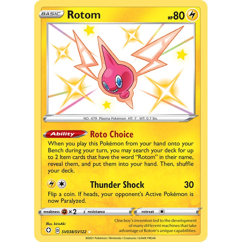 Rotom (SV038/SV122) [Sword & Shield: Shining Fates]