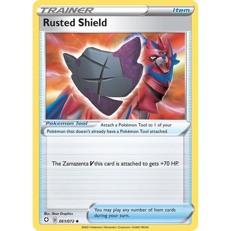 Rusted Shield (061/072) [Sword & Shield: Shining Fates]