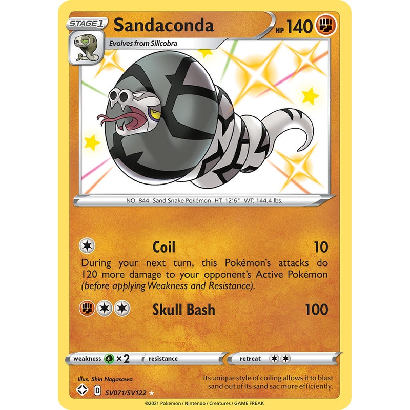 Sandaconda (SV071/SV122) [Sword & Shield: Shining Fates]