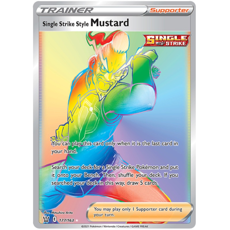 Single Strike Style Mustard (177/163) [Sword & Shield: Battle Styles]
