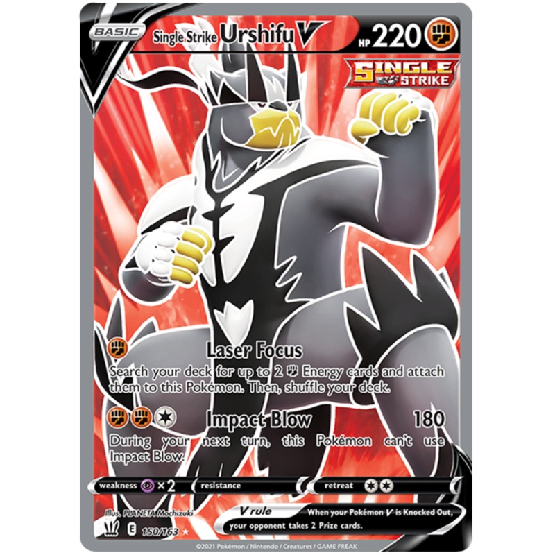 Single Strike Urshifu V (150/163) [Sword & Shield: Battle Styles]
