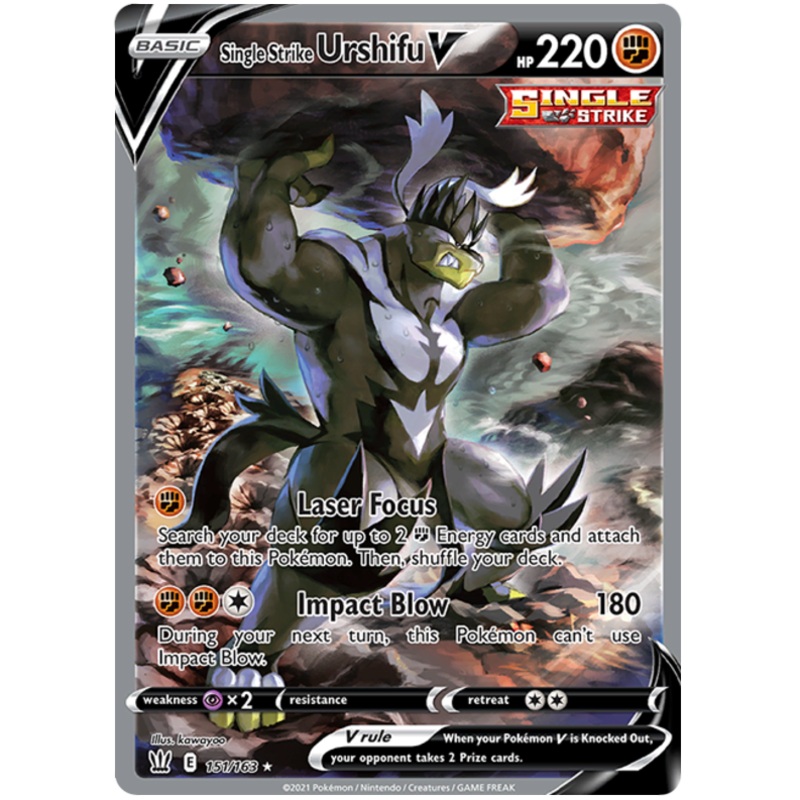 Single Strike Urshifu V (151/163) [Sword & Shield: Battle Styles]