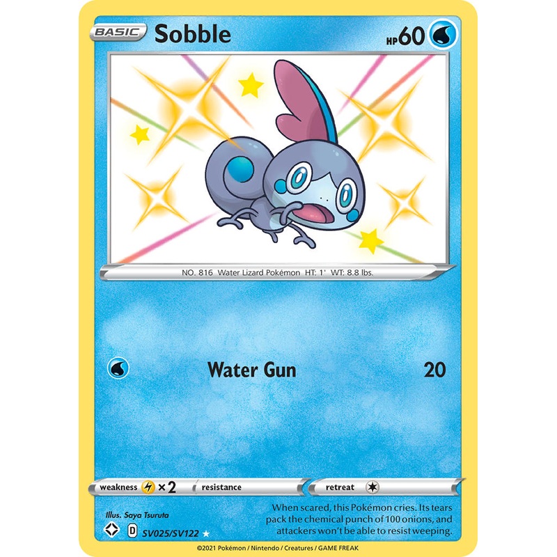 Sobble (SV025/SV122) [Sword & Shield: Shining Fates]
