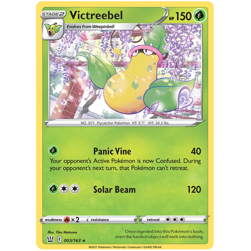 Victreebel (003/163) [Sword & Shield: Battle Styles]