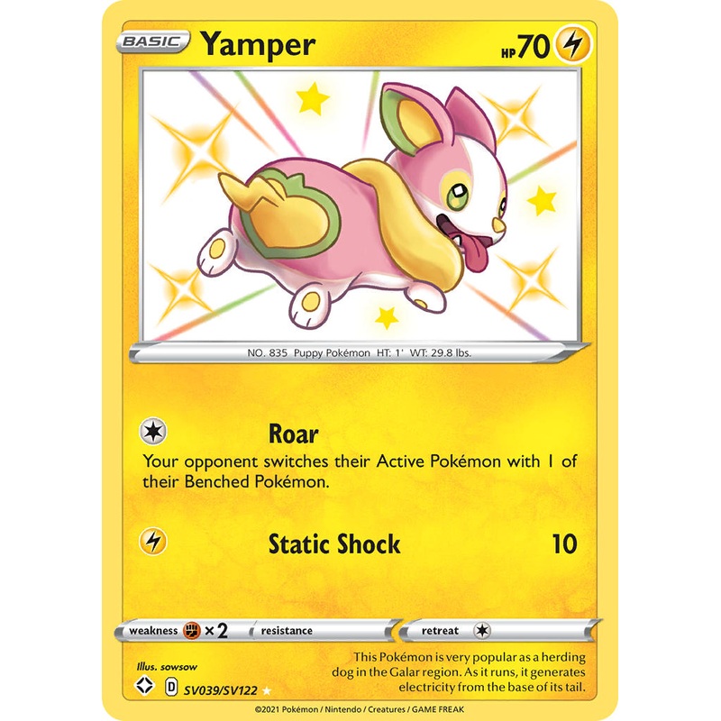 Yamper (SV039/SV122) [Sword & Shield: Shining Fates]