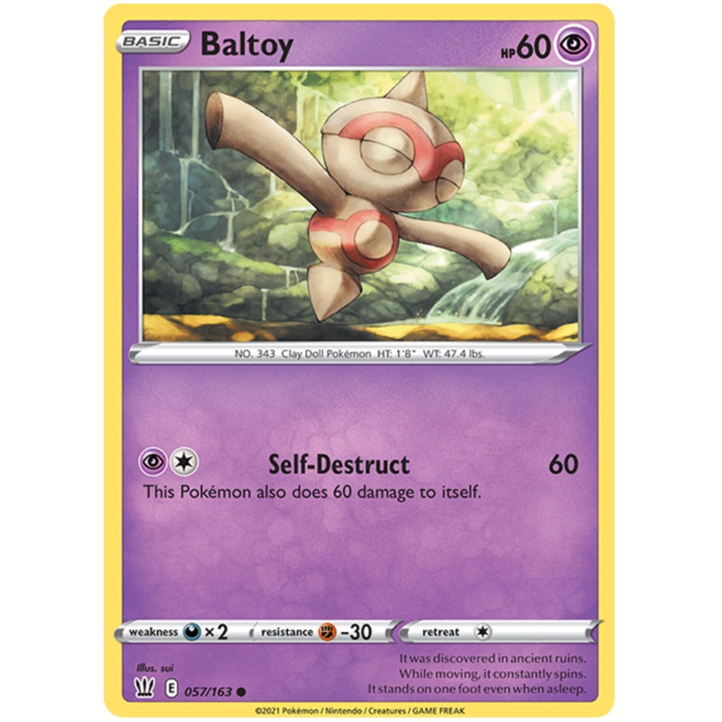 Baltoy (057/163) [Sword & Shield: Battle Styles]