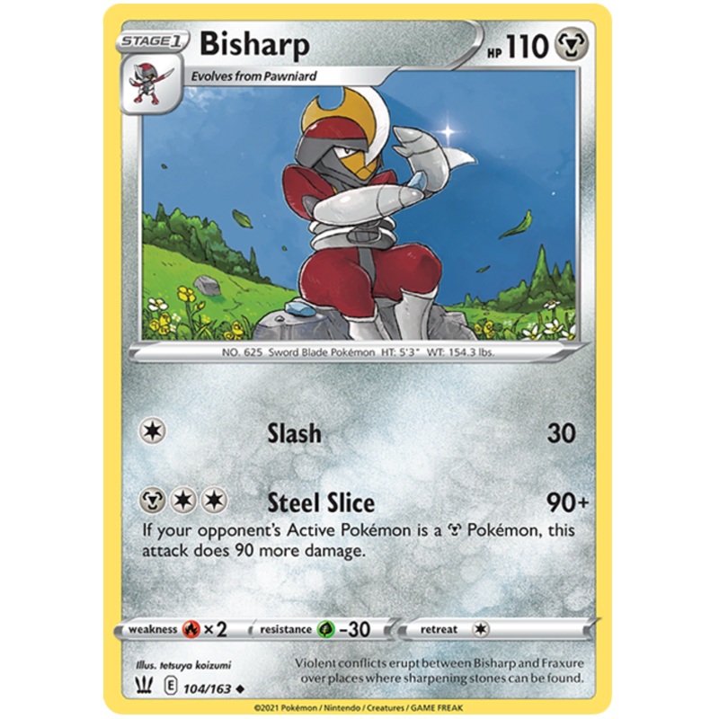 Bisharp (104/163) [Sword & Shield: Battle Styles]