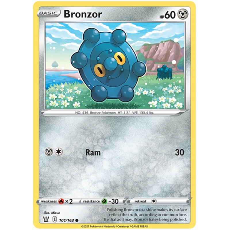 Bronzor (101/163) [Sword & Shield: Battle Styles]