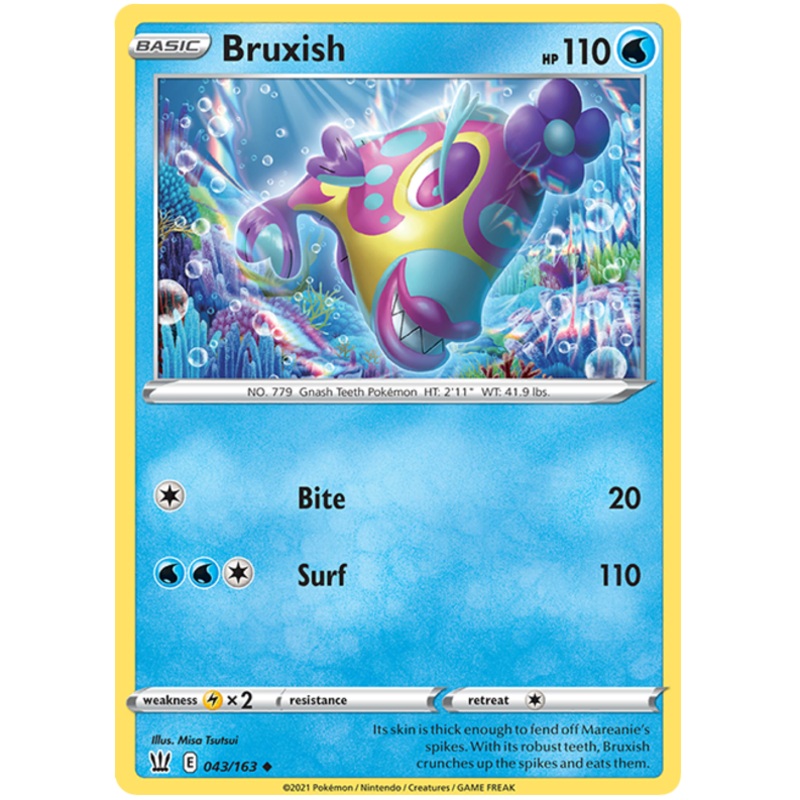 Bruxish (043/163) [Sword & Shield: Battle Styles]