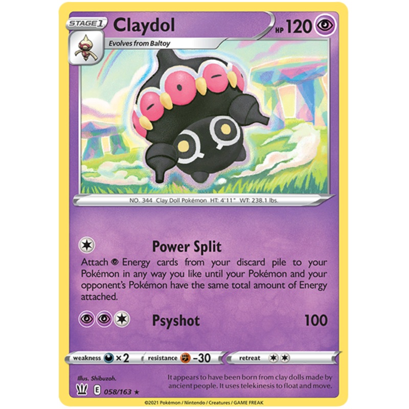 Claydol (058/163) [Sword & Shield: Battle Styles]