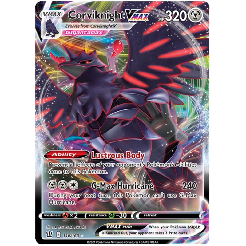 Corviknight VMAX (110/163) [Sword & Shield: Battle Styles]