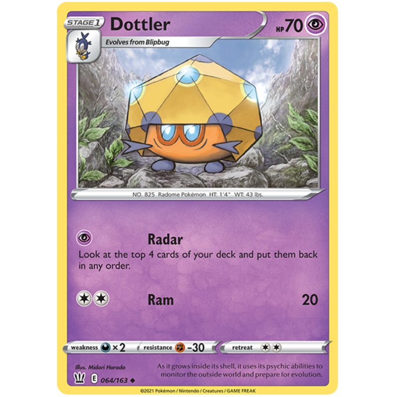 Dottler (064/163) [Sword & Shield: Battle Styles]