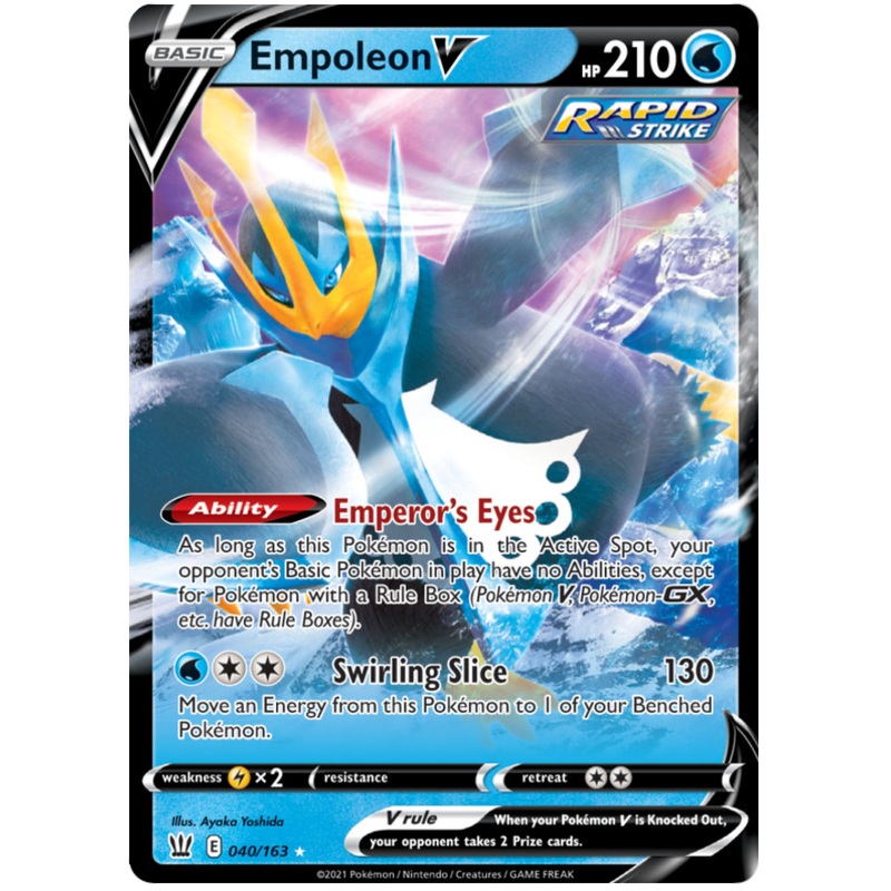 Empoleon V (040/163) [Sword & Shield: Battle Styles]