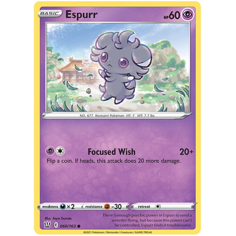 Espurr (060/163) [Sword & Shield: Battle Styles]