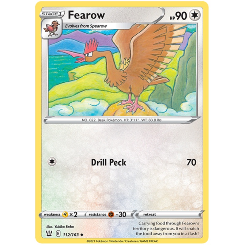 Fearow (112/163) [Sword & Shield: Battle Styles]