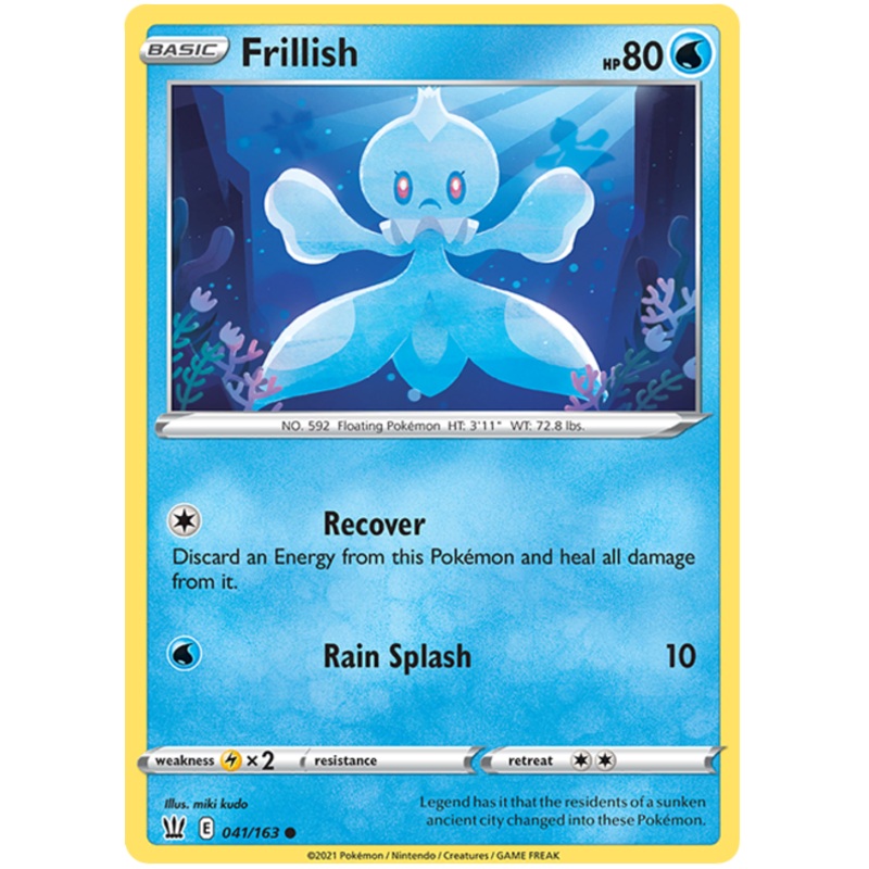 Frillish (041/163) [Sword & Shield: Battle Styles]