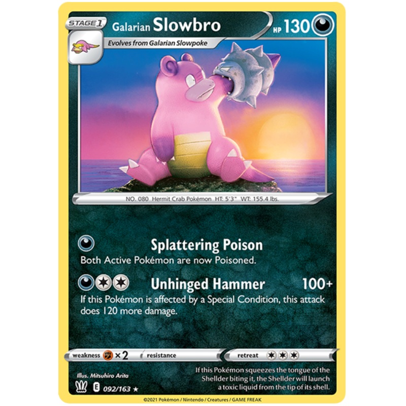 Galarian Slowbro (092/163) [Sword & Shield: Battle Styles]