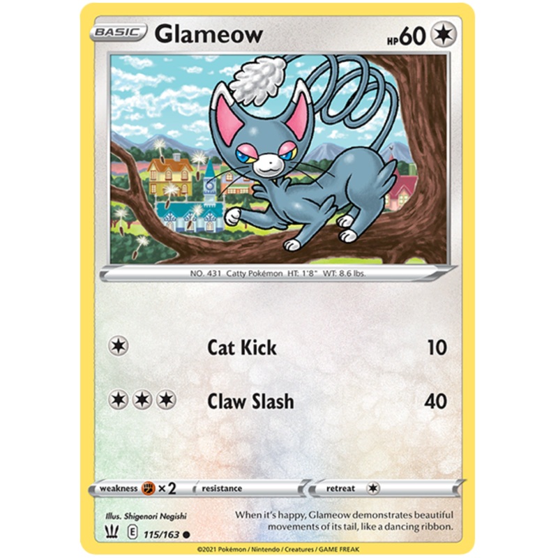 Glameow (115/163) [Sword & Shield: Battle Styles]