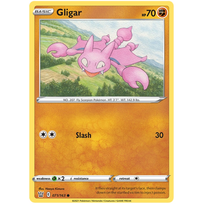 Gligar (071/163) [Sword & Shield: Battle Styles]