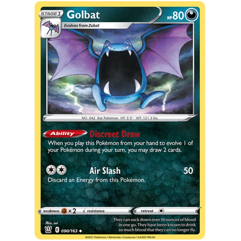 Golbat (090/163) [Sword & Shield: Battle Styles]