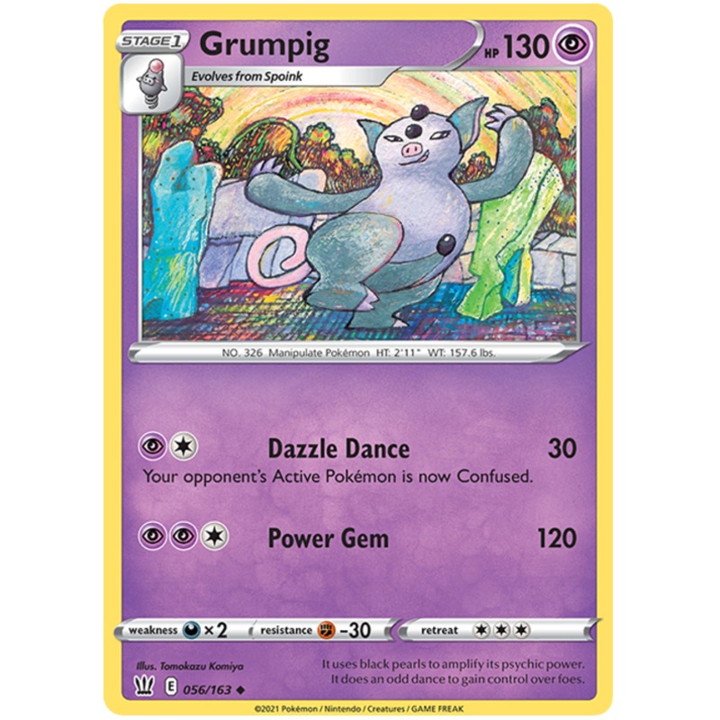 Grumpig (056/163) [Sword & Shield: Battle Styles]