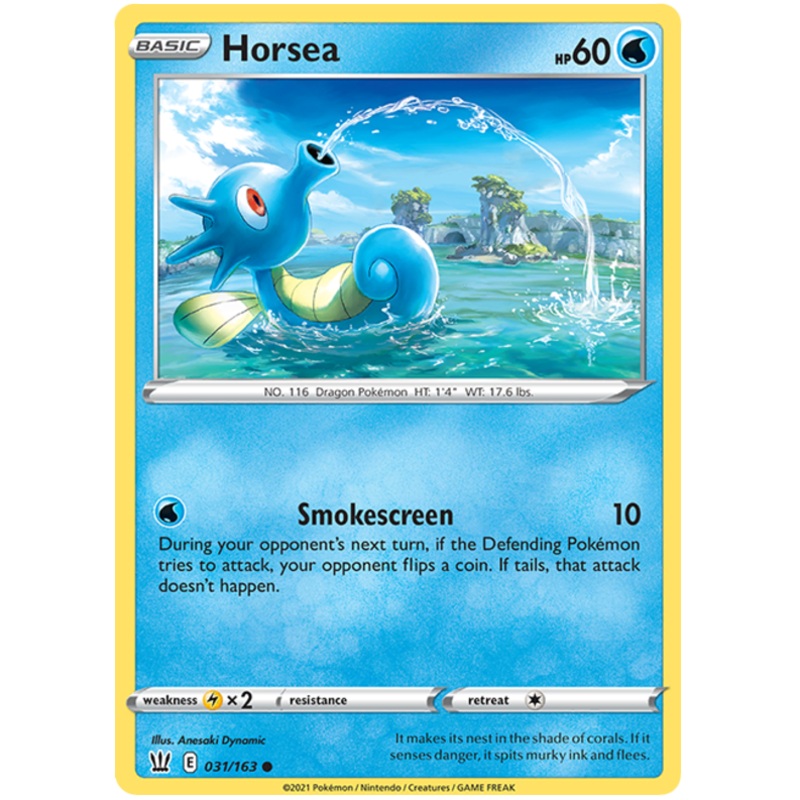 Horsea (031/163) [Sword & Shield: Battle Styles]