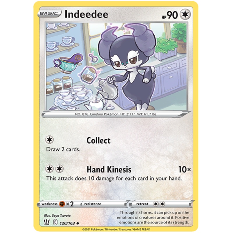 Indeedee (120/163) [Sword & Shield: Battle Styles]