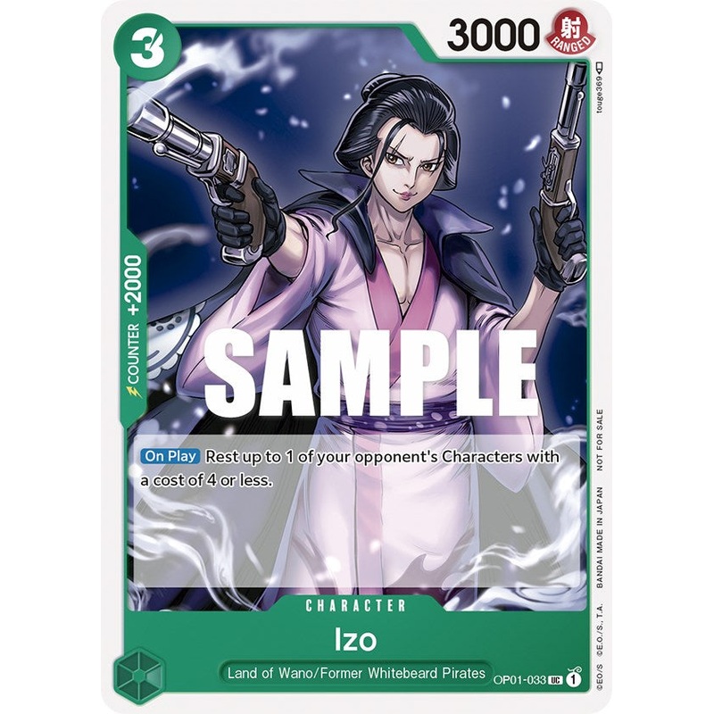 Izo (Tournament Pack Vol. 2) [One Piece Promotion Cards]