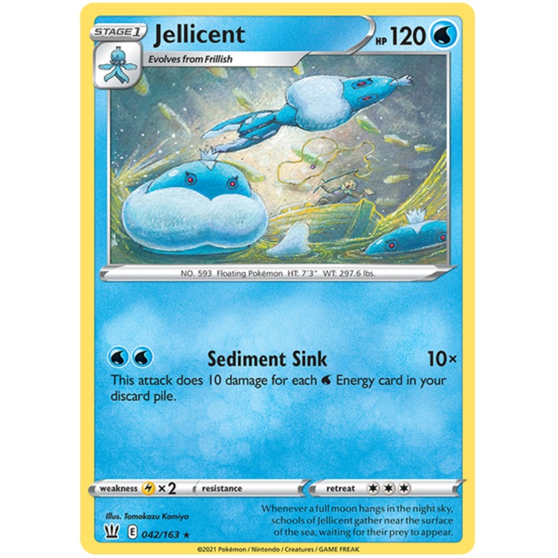 Jellicent (042/163) [Sword & Shield: Battle Styles]