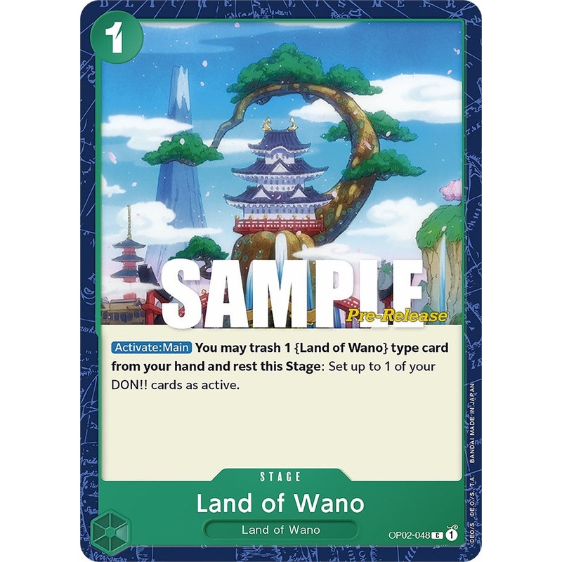 Land of Wano [Paramount War Pre-Release Cards]