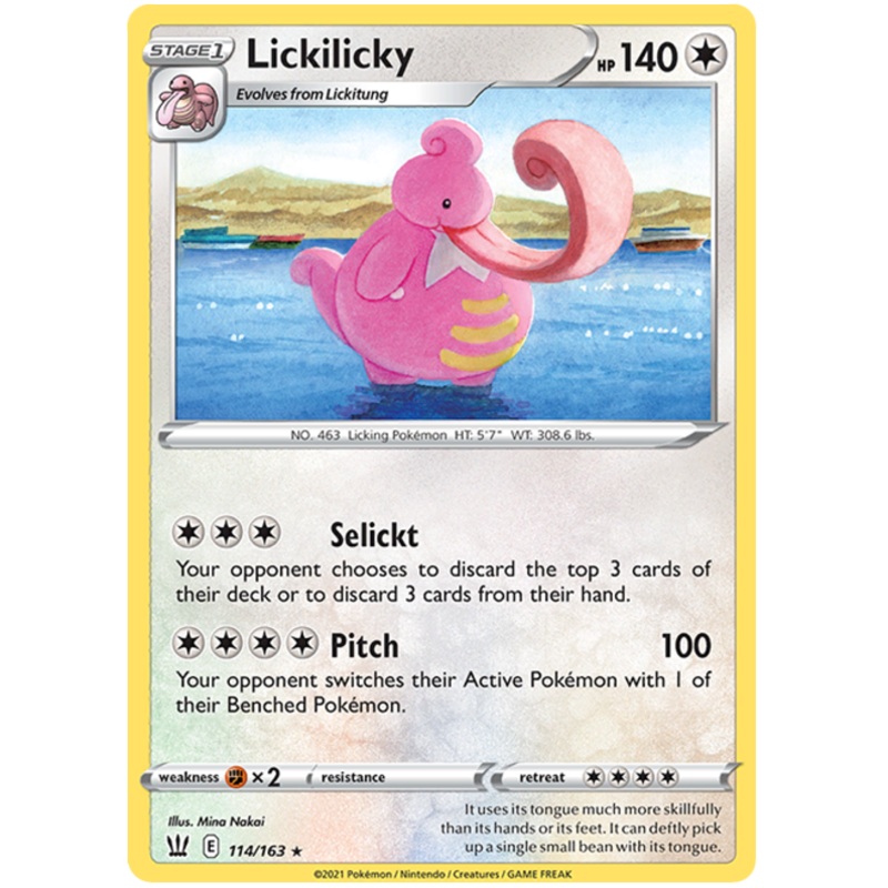 Lickilicky (114/163) [Sword & Shield: Battle Styles]