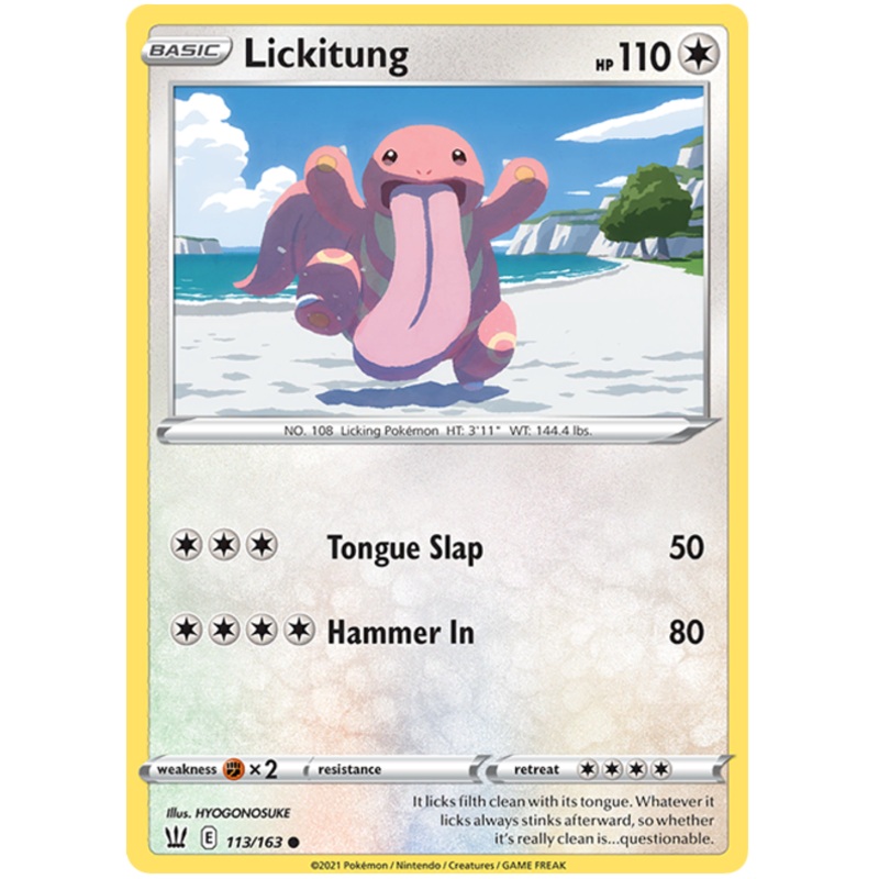 Lickitung (113/163) [Sword & Shield: Battle Styles]