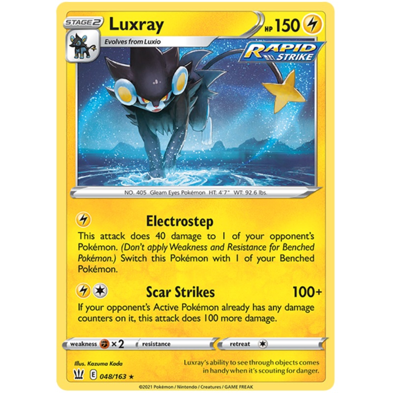 Luxray (048/163) [Sword & Shield: Battle Styles]