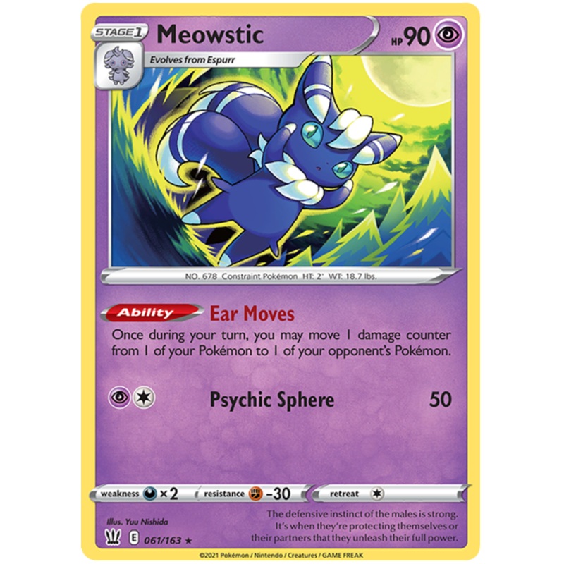 Meowstic (061/163) [Sword & Shield: Battle Styles]