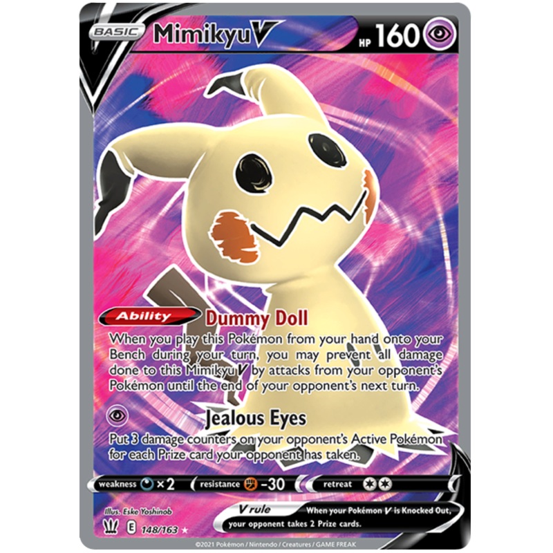 Mimikyu V (148/163) [Sword & Shield: Battle Styles]