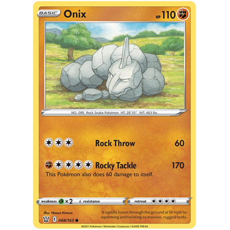 Onix (068/163) [Sword & Shield: Battle Styles]
