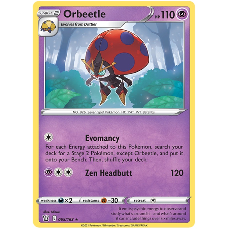 Orbeetle (065/163) [Sword & Shield: Battle Styles]