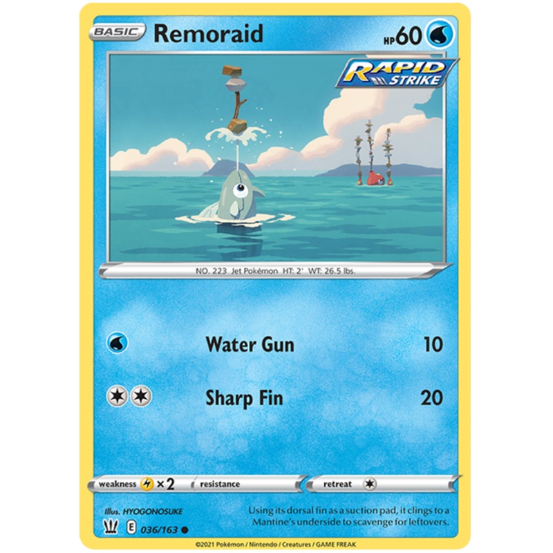 Remoraid (036/163) [Sword & Shield: Battle Styles]