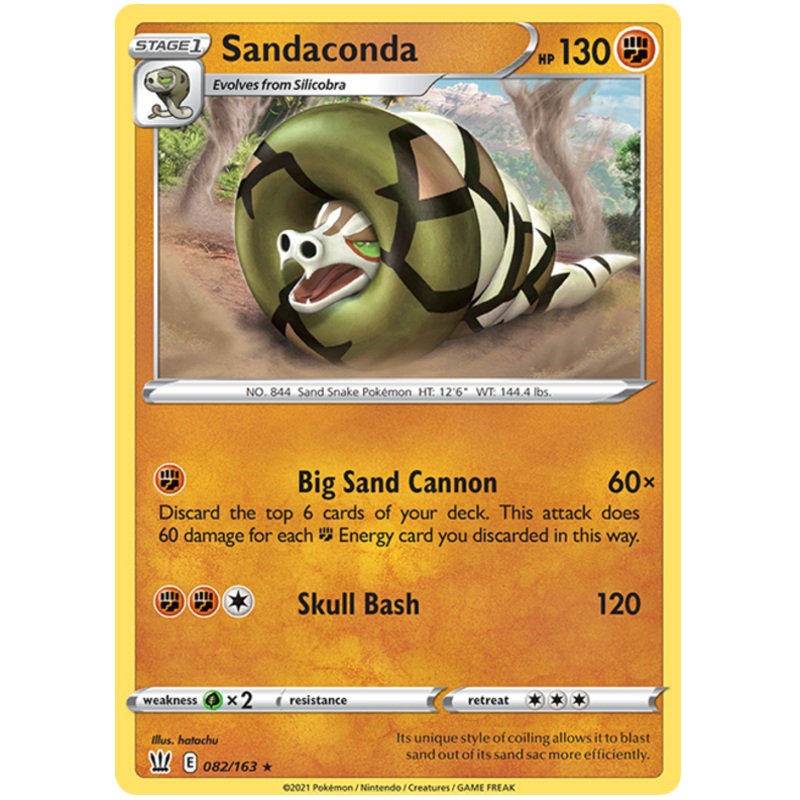 Sandaconda (082/163) [Sword & Shield: Battle Styles]