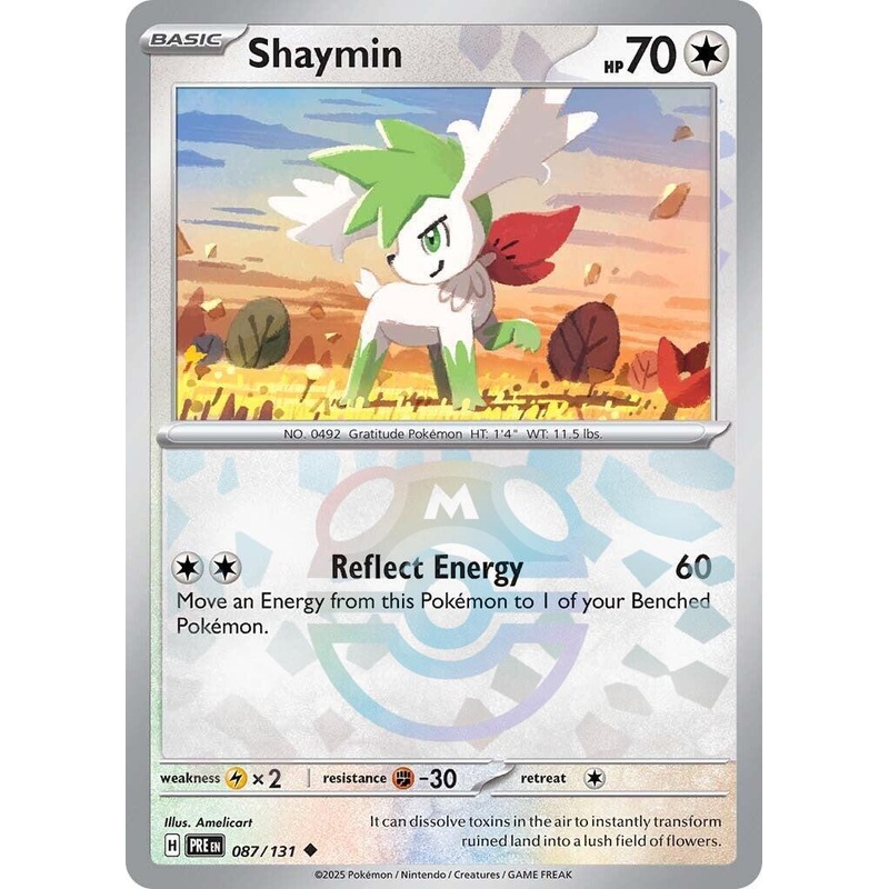 Shaymin (087/131) (Master Ball Pattern) [Scarlet & Violet: Prismatic Evolutions]