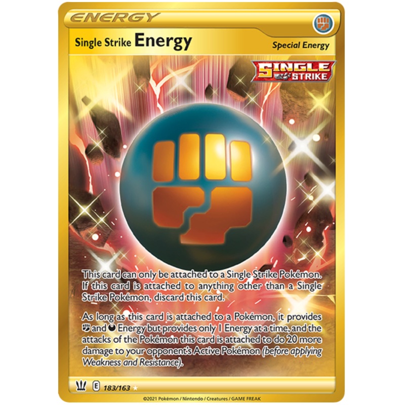 Single Strike Energy (183/163) [Sword & Shield: Battle Styles]