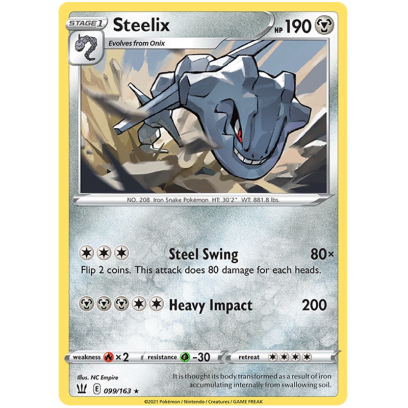 Steelix (099/163) [Sword & Shield: Battle Styles]