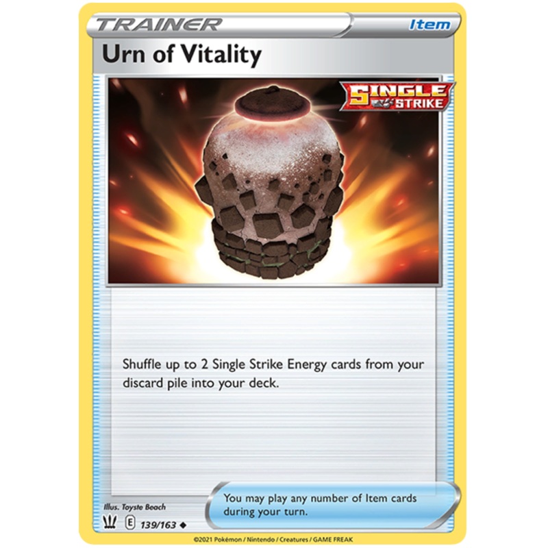 Urn of Vitality (139/163) [Sword & Shield: Battle Styles]